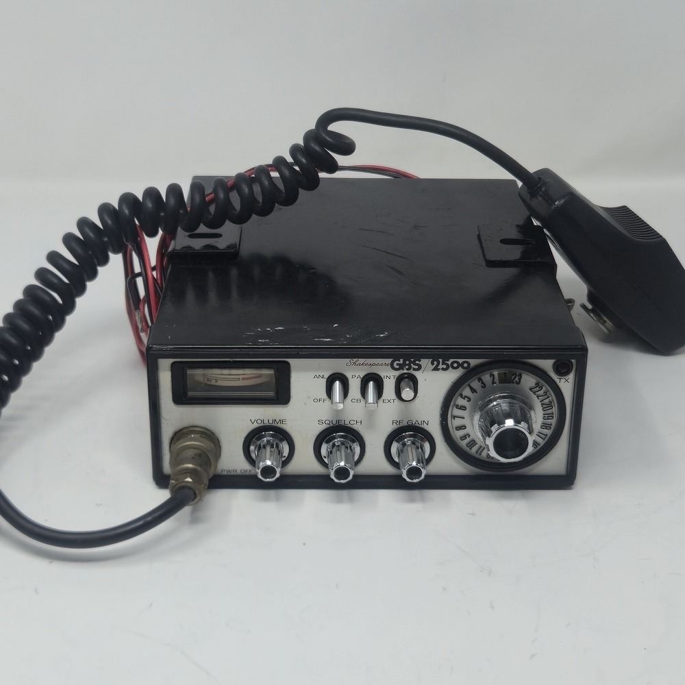 Vintage Shakespeare GBS / 2500 23-Channel CB Transceiver – Tested & Working